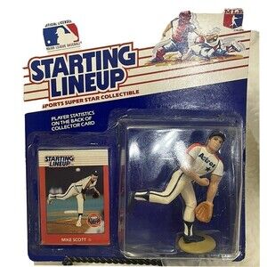 1988 MIKE SCOTT Houston Astros #33 Rookie Starting Lineup MLB